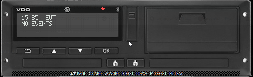 DTCO Overlay events page